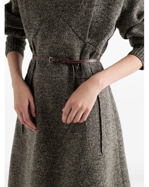 Prada ウール ドレス Gray