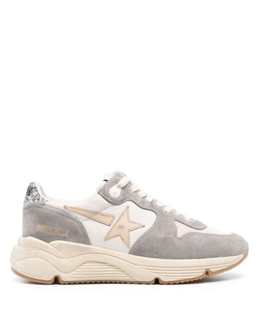 Running sole top golden goose