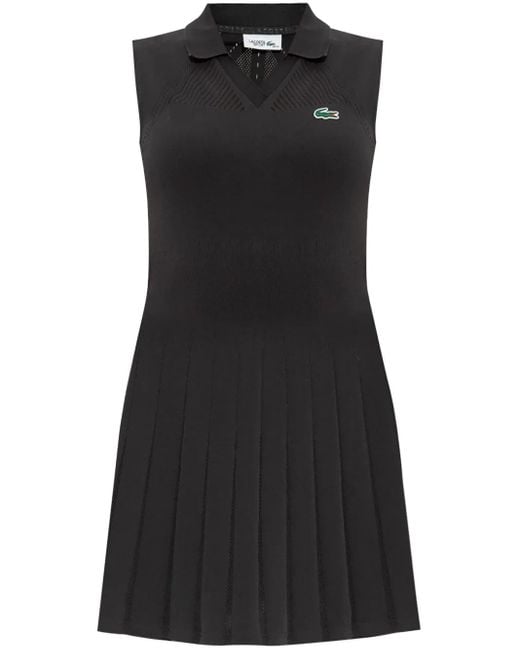 Lacoste プリーツ ドレス Black