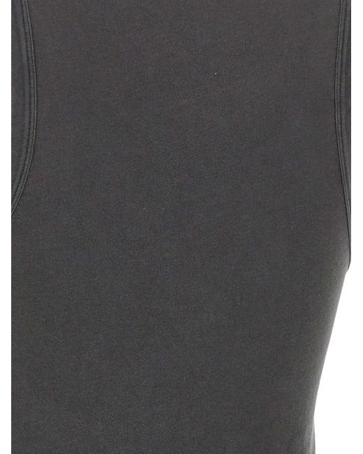 Entire studios Gray Round-Neck Tank Top