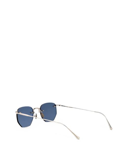 Matsuda Blue M5006 Geometric-Frame Sunglasses for men