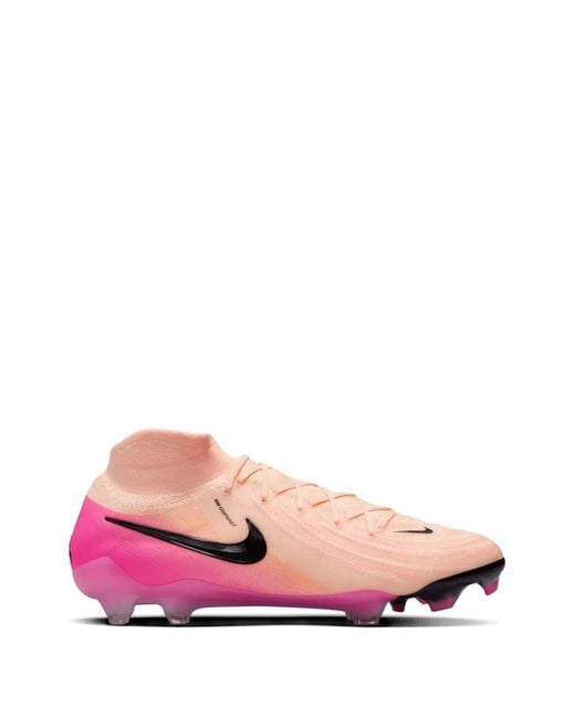 Nike Pink Phantom Luna 2 Elite Fg Cleats for men