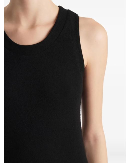 Khaite Black Sleeveless Top