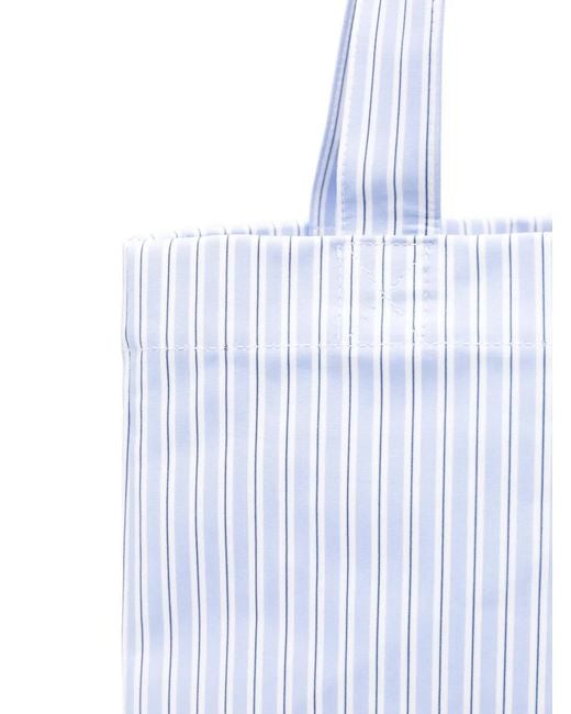 A.P.C. White Lou Tote Bag