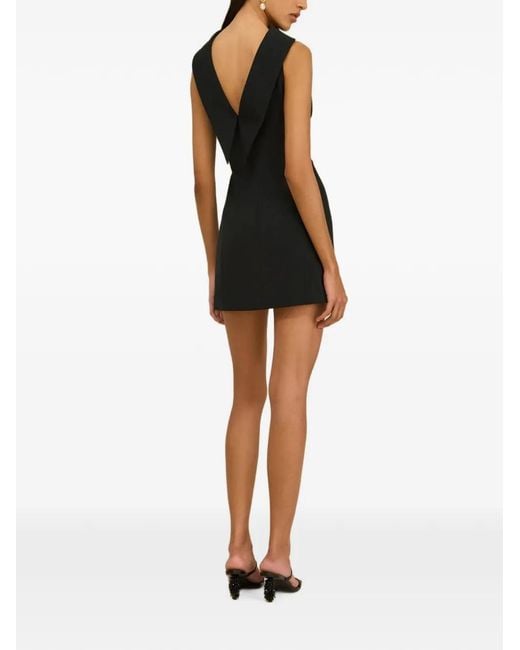 Cult Gaia Black Cocco Sleeveless Mini Dress