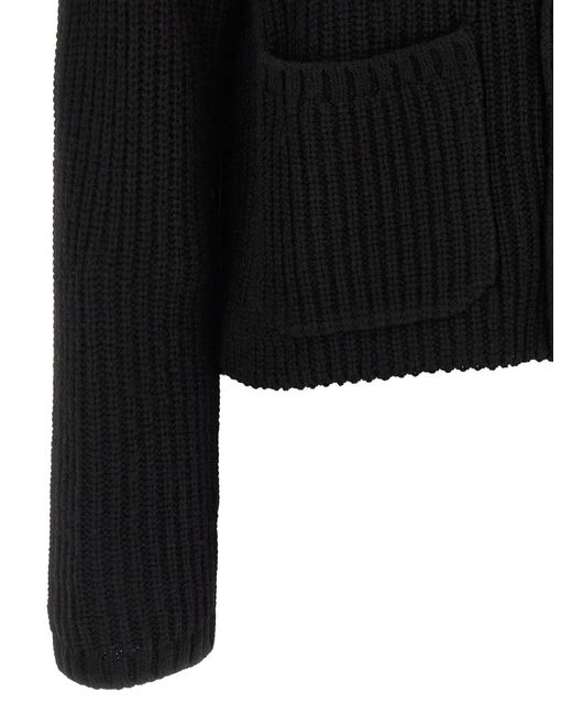 Carhartt Black 'Michigan Sweater' Cardigan