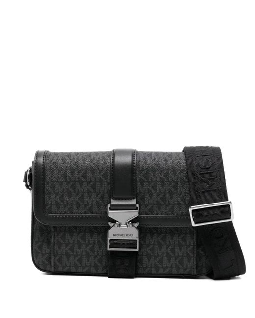 Michael Kors Black Hudson Messenger Bag for men