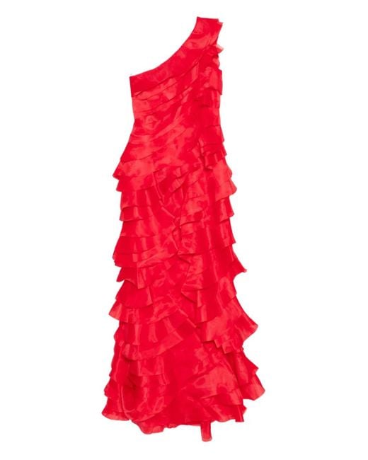 Saiid Kobeisy Layered Organza Dress