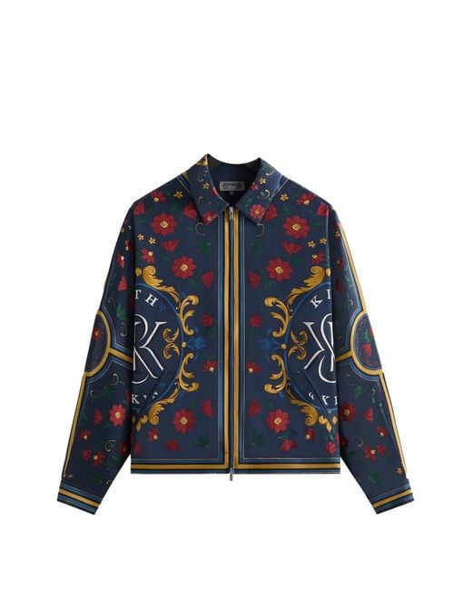 Kith Blue Connor Floral Jacket for men