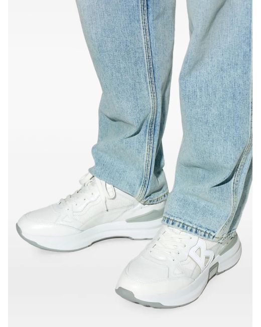 Zapatillas Con Parche Del Logo Bogner de hombre de color White