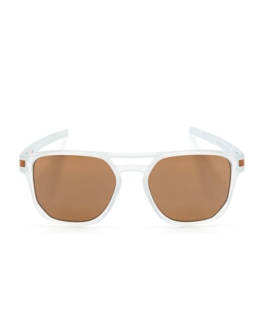 Oakley Gray Latchtm Beta Square-frame Sunglasses