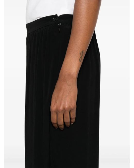 Grifoni High-waisted Trousers Black