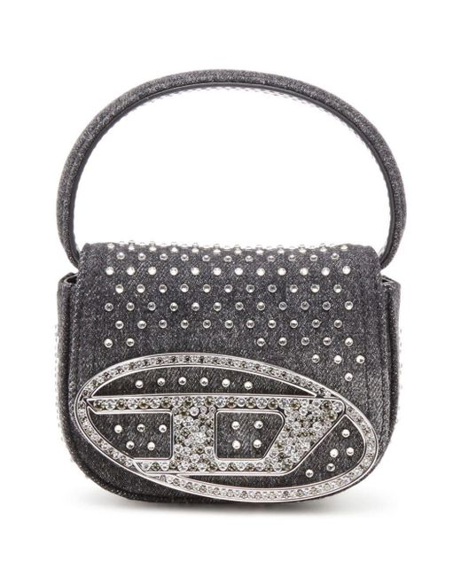 DIESEL 1dr Denim Crossbody Bag in Black Lyst