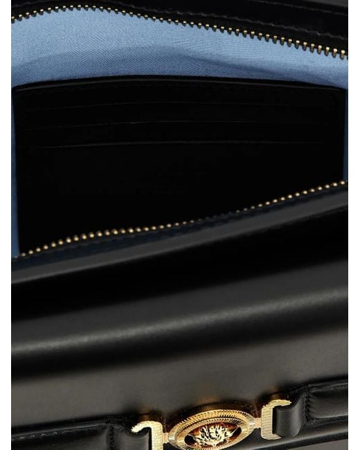 Versace Black La Medusa Clutch Bag for men