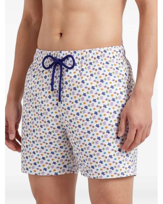 Vilebrequin Blue Short De Bain À Imprimé Ronde Des Tortues for men