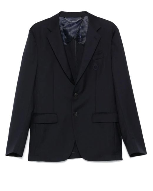 Billionaire Black Wool Blazer for men