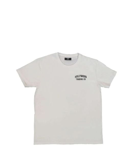 Camiseta Estampada HTC de hombre de color White