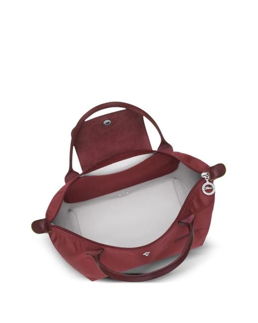 Borsa Tote Le Pliage Piccola di Longchamp in Purple