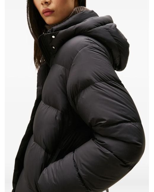 Tommy Hilfiger Black Down Hooded Puffer Jacket