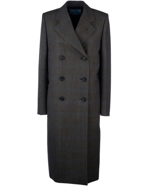 Prada wool coat hot sale