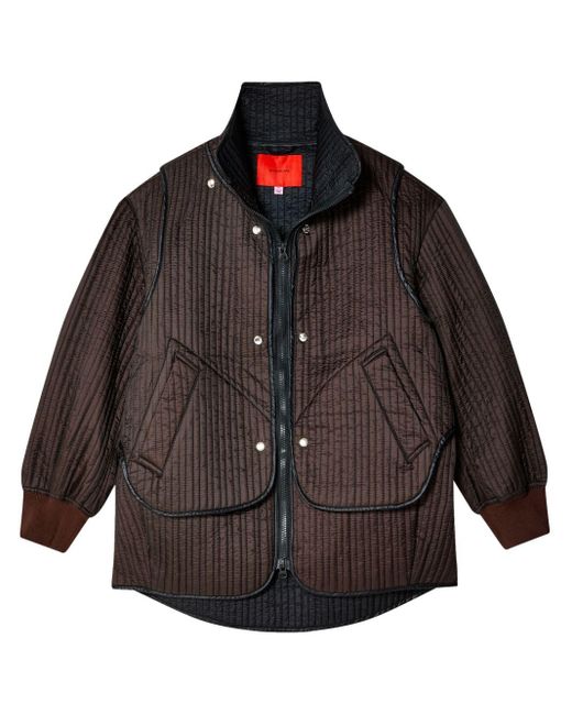 ブランド通販 メンズ Eckhaus Latta Line ジャケット ブラック | Lyst ジャケット・アウター