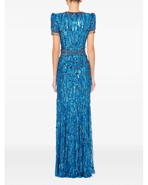 Jenny Packham Blue Roxy Gown