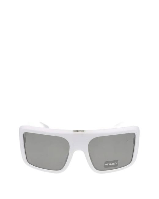 Police Gray Beyond Rectangle-Frame Sunglasses
