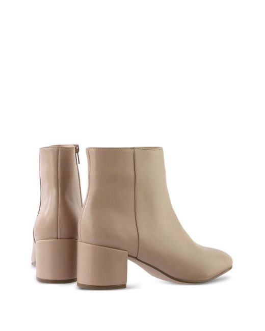 Högl Brown Daydream Block-Heeled Ankle Boots
