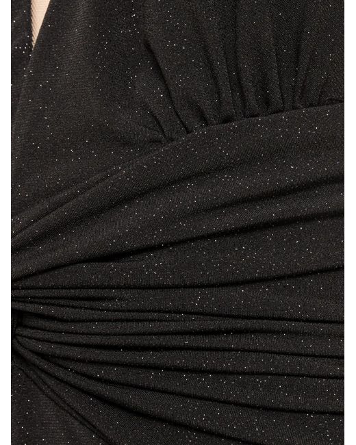 Nissa Black Backless Maxi Dress