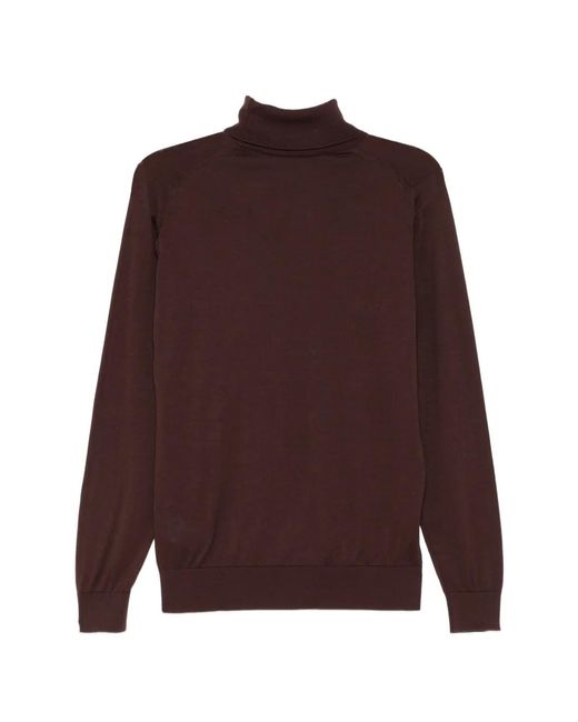 John Smedley Purple Harvey Top for men
