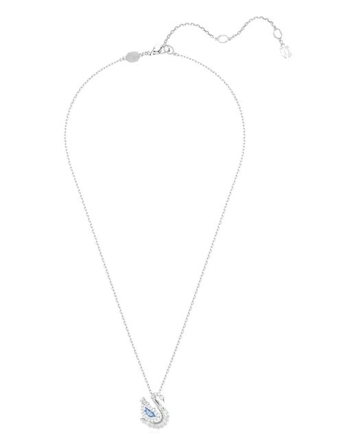 Swarovski White Swan Crystal Necklace