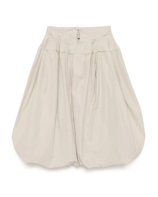 Toga Natural Shrink Twill Skirt