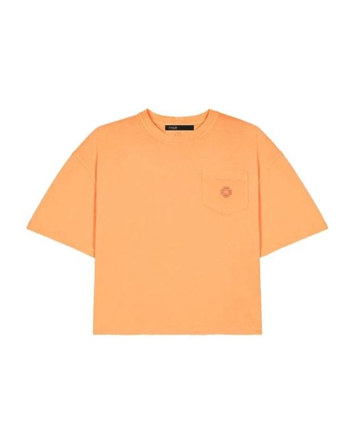 T-Shirt Con Logo di Maje in Orange