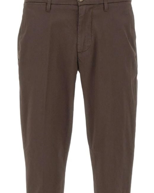 Re-hash Brown Mucha Chino Trousers for men