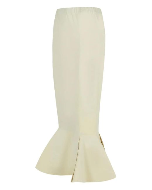 Marni Multicolor Elastic-Waistband Flared Maxi Skirt