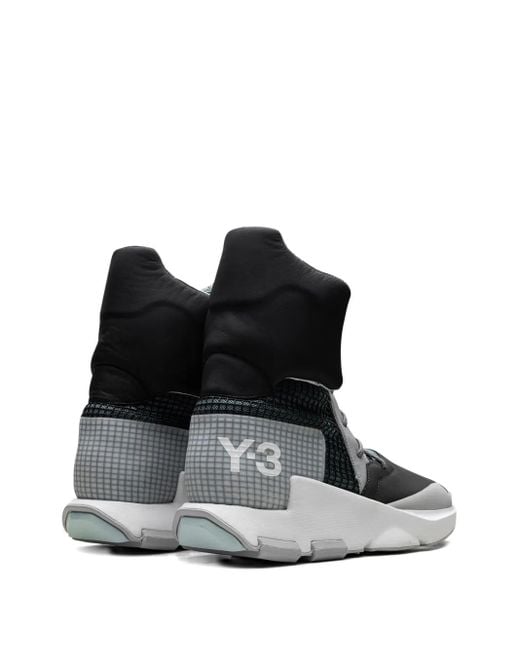 Y-3 Noci High Sneakers in Black for Men | Lyst