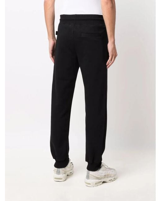 Gcds Blue Side Logo Stripe Track Pants for men