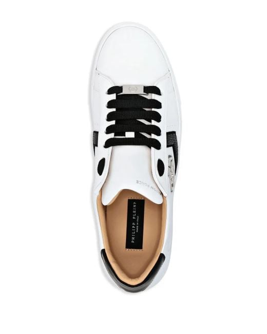 Philipp Plein Arrow Force Strass Hexagon スニーカー White