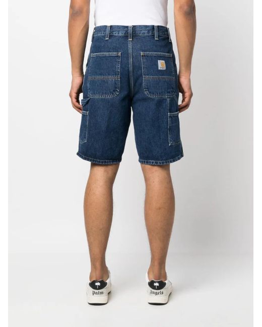 Short En Jean À Poches Cargo Carhartt pour homme en coloris Blue