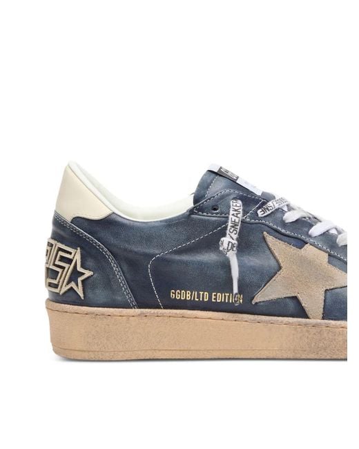 Golden Goose Deluxe Brand Blue Ball Star Ltd Sneakers for men