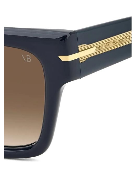 Victoria Beckham Gray Square Sunglasses