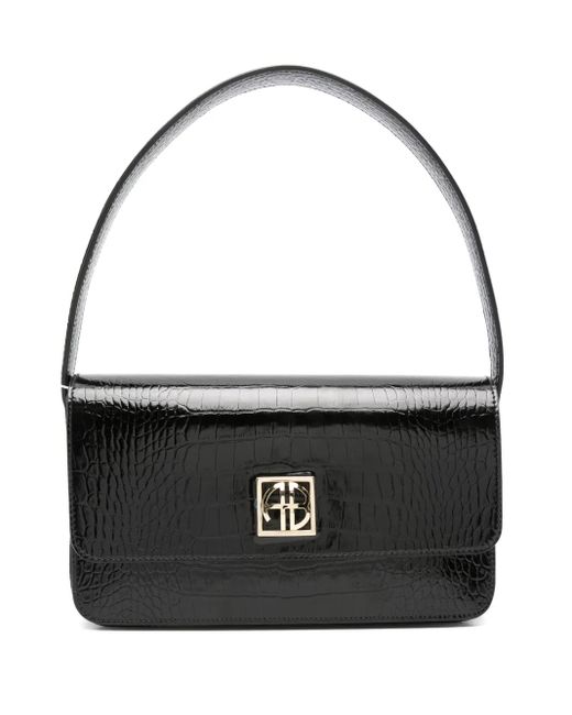 Bolso de hombro con correa ajustable Anine Bing de color Black