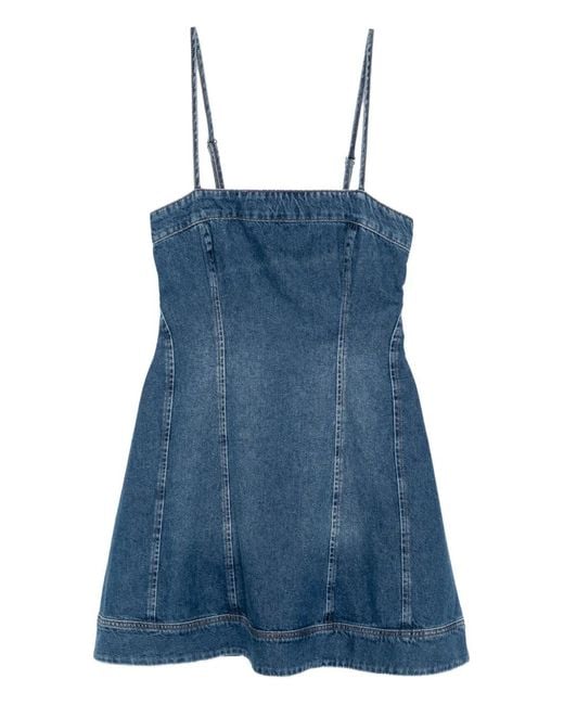 Reformation Blue Elma Mini Dress