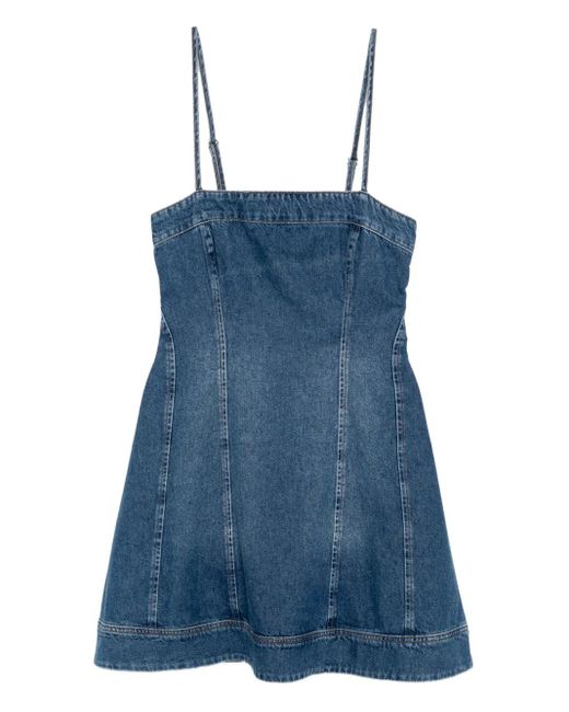 Abito Corto Elma di Reformation in Blue