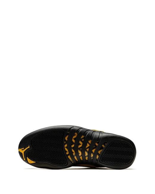 Nike Black Air 12 Taxi" Sneakers for men