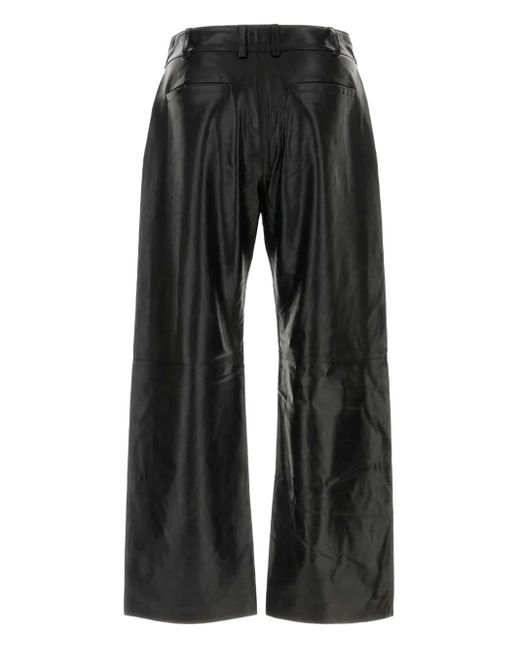 Entire studios Black Leather Trousers