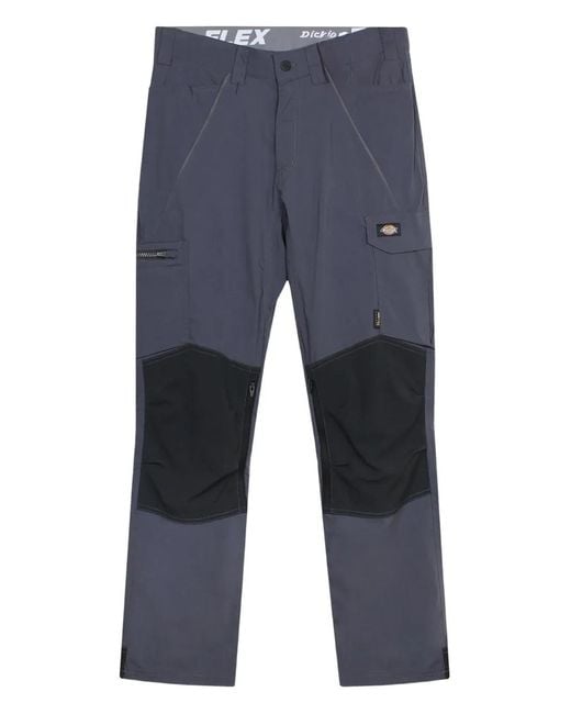 Dickies Blue Lightweight Zip-Pockets Trousers for men