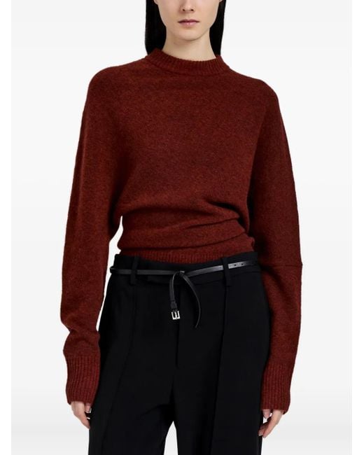 Proenza Schouler Red Abie Sweater