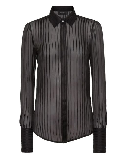 DSquared² Bianca Blouse in het Black