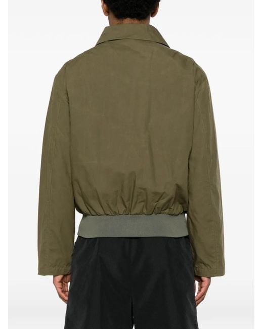 GR10K Green Veste À Effet Ciré for men